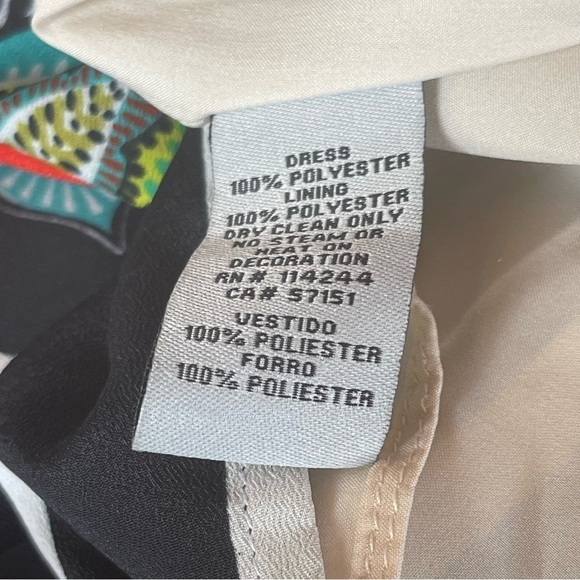 ELIZA J Crepe de Chine Floral Halter Handkerchief Maxi Dress Size 8 - Picture 10 of 14